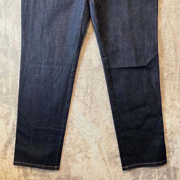 St. John Sz‎ 8 Jeans Jeweled Maltese Cross Pocket Denim Pants Women's - Picture 6 of 8